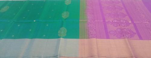 SOFT SILK SAREE WITH BLOUSE